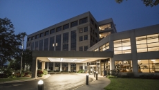 Exterior of a hospital 