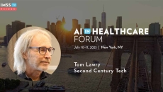 Tom Lawry, Second Century Tech_Sunrise on the Brooklyn Bridge Photo by Pgiam/Creatas Video+/Getty Images