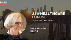 Anne Snowdon, HIMSS_Sunrise on the Brooklyn Bridge Photo by Pgiam/Creatas Video+/Getty Images