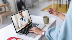 Person on a telehealth call