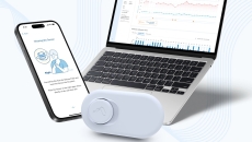 Aevice Health's wearable stethoscope with mobile and web applications