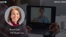 Brandi Clark, OSF HealthCare_Telehealth call Photo by mikimad/E+/Getty Images