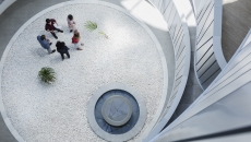 People gathered in a conference