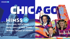 Dr. Brian Lein, as well as FEHRM Director William Tinston and Holly Joers, program executive officer for PEO DHMS