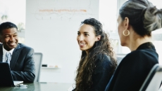 Executives in a meeting