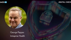George Pappas at Intraprise Health_Digital shield and lock Photo by da-kuk/Getty Images