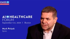 Mark Polyak at Ipsos_AI in Healthcare Forum 2024