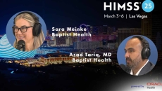 Sara Meinke and Asad Tariq, Baptist Health_Las Vegas skyline Photo by halbergman_E+_Getty Images