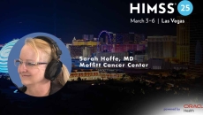 Dr. Sarah Hoffe, Moffitt Cancer Center_Las Vegas skyline Photo by halbergman_E+_Getty Images