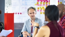 Business professionals in conference