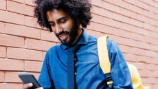 Person on cell phone