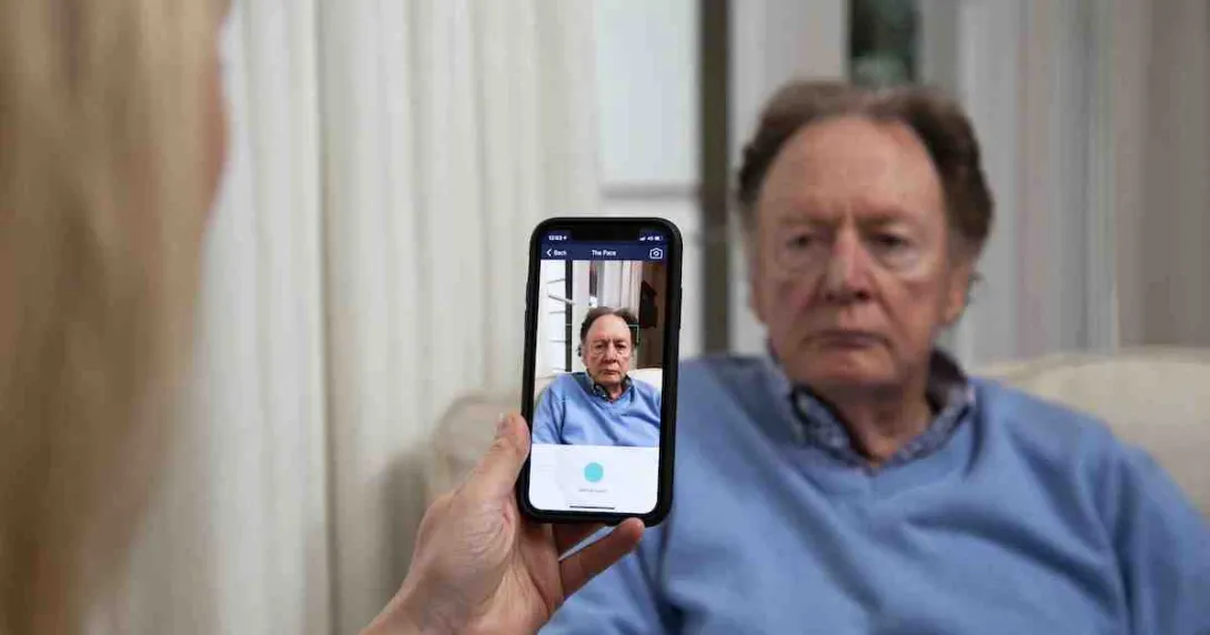 PainChek used in a clinical setting