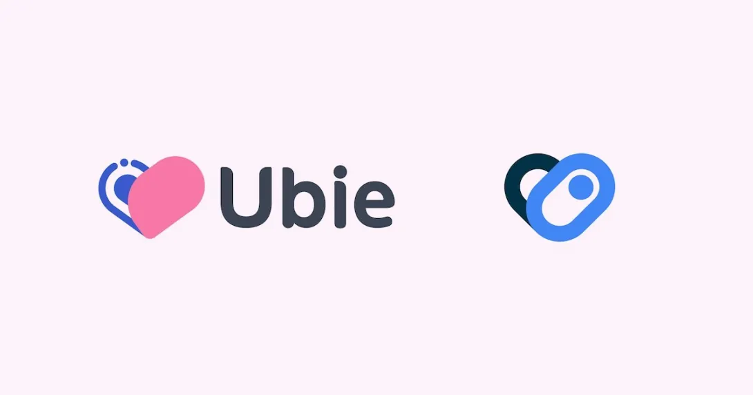 [Left-Right] Logos of Ubie and Google's Health Connect (Beta)